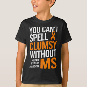 T-shirt Maladroit sans la Journée de sensibilisation à la