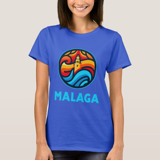 T-shirt Malaga 3 (Devant)