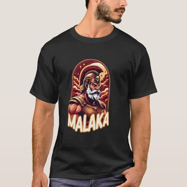 T-shirt Malaka Grèce spartiate (Devant)