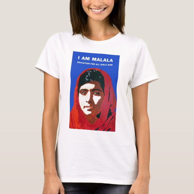 T-SHIRT MALALA YOUSAFZAI (Devant)