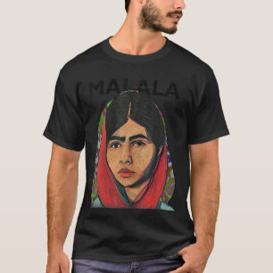 T-shirt Malala Yousafzai, Activiste Pakistanaise, Publicit
