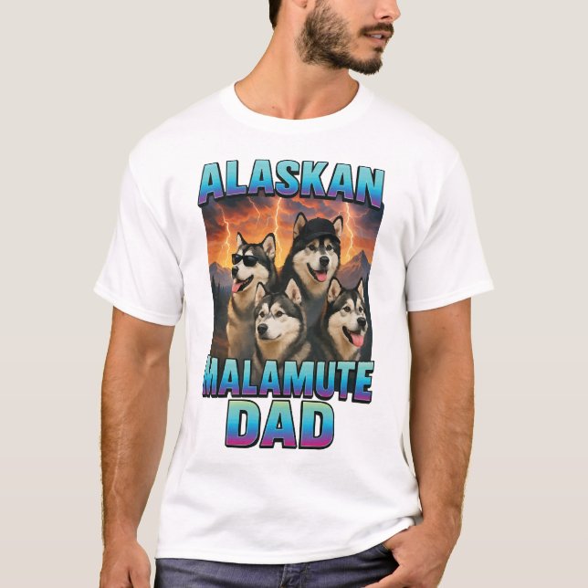 T-shirt Malamute d'Alaska (Devant)