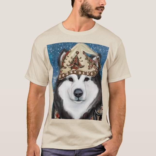T-shirt Malamute d'Alaska                 (Devant)