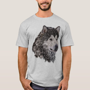 T-shirt Malamute d'Alaska