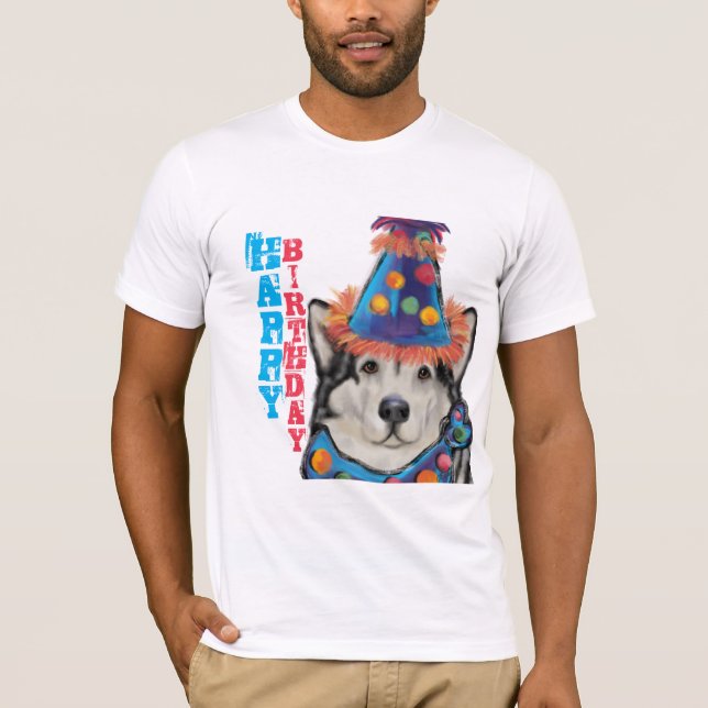 T-shirt Malamute d'Alaska     (Devant)