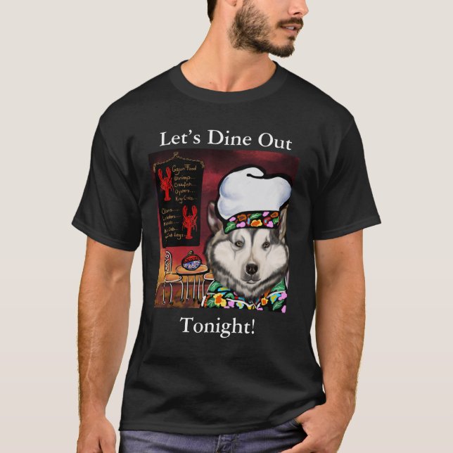 T-shirt Malamute d'Alaska (Devant)