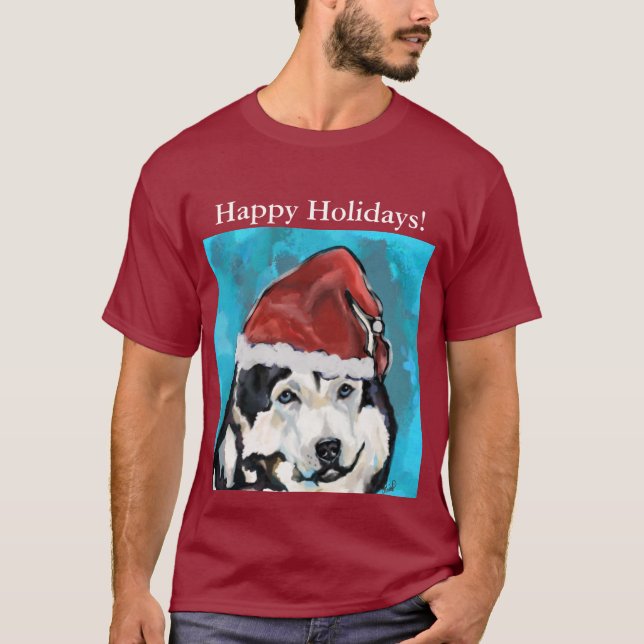 T-shirt Malamute d'Alaska (Devant)