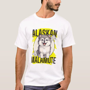 T-shirt Malamute d'Alaska chien