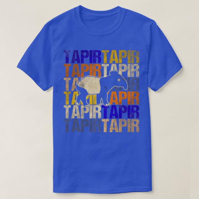 T-shirt Malayan Tapir2 (Design devant)