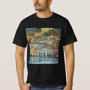 T-shirt Malcesine sur le lac de Garde Par Gustav Klimt