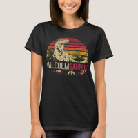 Malcolm Saurus Funny Dinosaure personnalisé T Rex