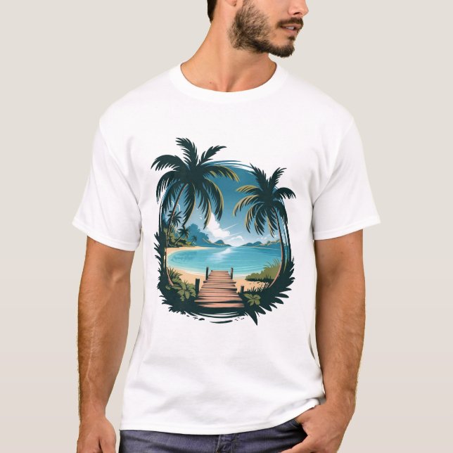 T-shirt Maldives (Devant)