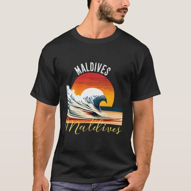 T-shirt Maldives (Devant)