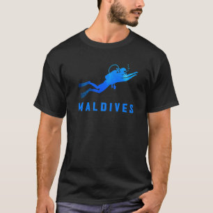 T-shirt Maldives Plongée sous-marine Maldives Souvenir Div