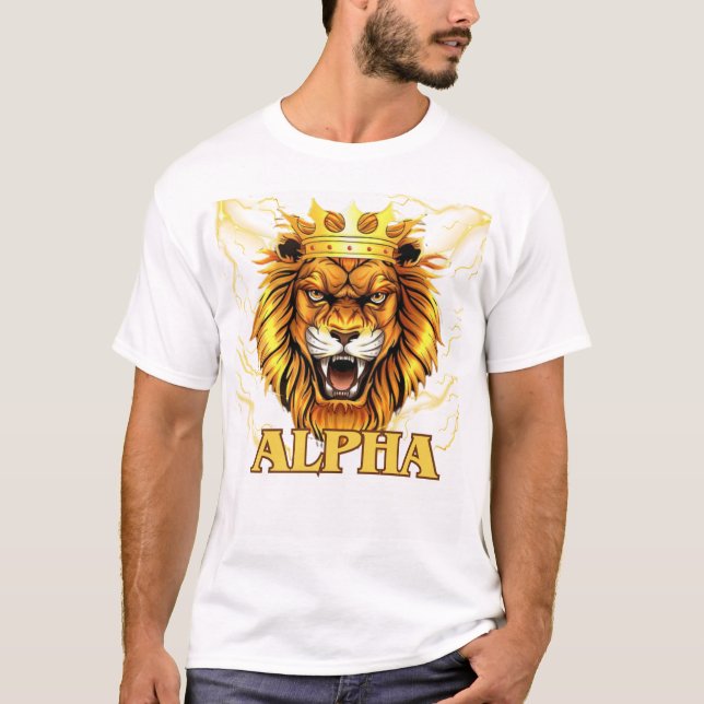 T-shirt mâle alpha (Devant)