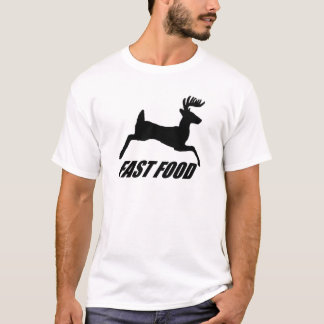 T-shirt Mâle d'aliments de préparation rapide
