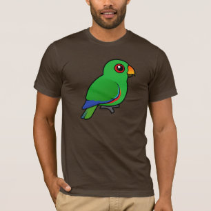 T-shirt Mâle de perroquet d'Eclectus