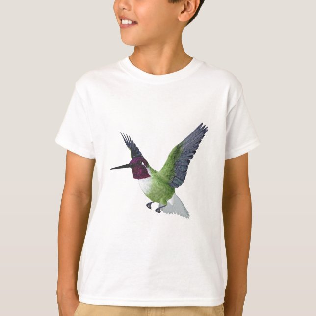 T-shirt Mâle du colibri d'Anna (Devant)