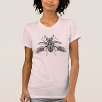 Mâle-Scarabée psychédélique inspiré