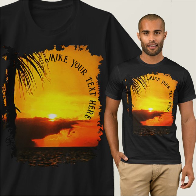 T-shirt Malecon Sunset 2441 (Créateur téléchargé)