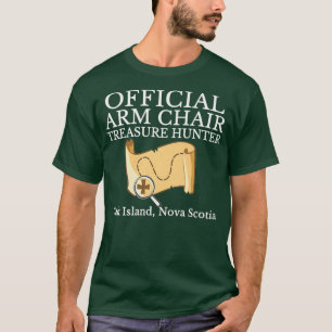 T-shirt Malédiction de l'observateur de l'île Oak Chasse