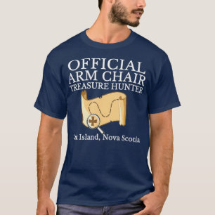 T-shirt Malédiction de l'observateur de l'île Oak Chasse
