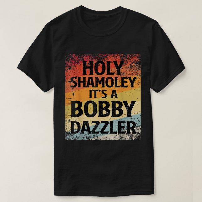 T-shirt Malédiction de Mens Oak Island Holy Shamoley Bobby (Design devant)