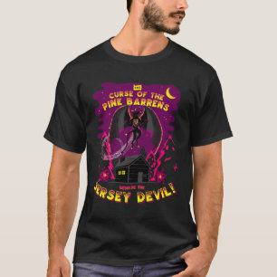 T-shirt Malédiction Épique Des Cryptides Diables Du New Je
