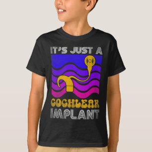 T-shirt Malentendant Amusement ASL Malentendant Implant Co