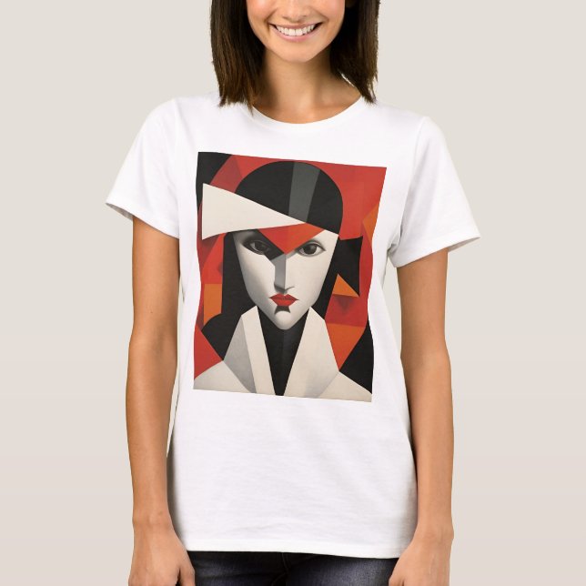 T-shirt Malevichland1 (Devant)