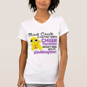 T-shirt Malformation folle de Chiari de petite-fille du