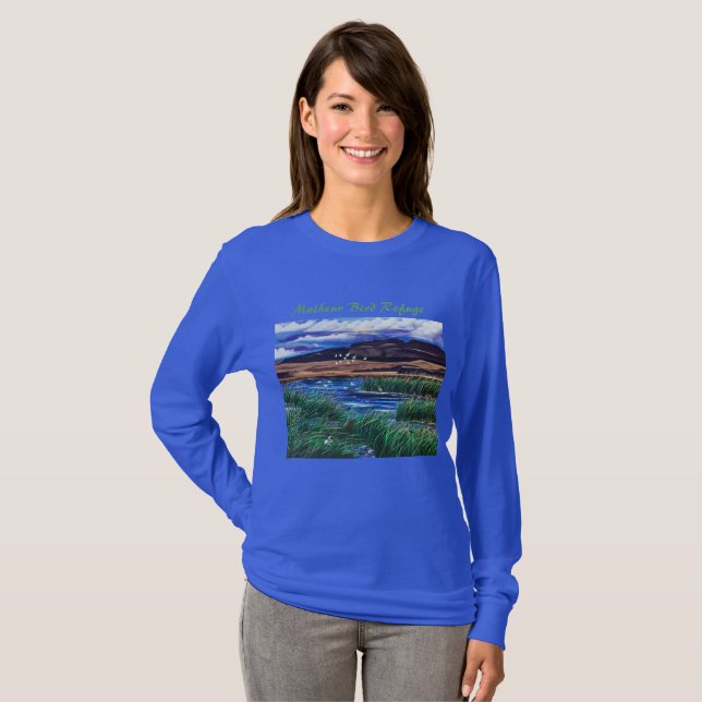 T-shirt Malheur Bird Refuge (Devant entier)