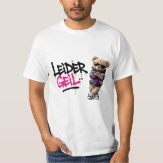 T-shirt Malheureusement génial teddy