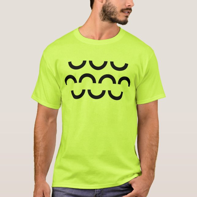 T-shirt Malheureux heureux (Devant)