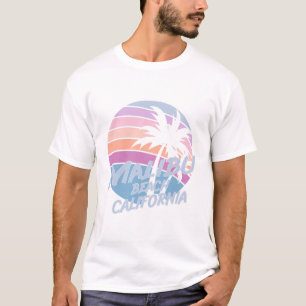 T-shirt Malibu Beach Californie
