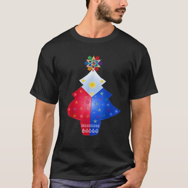 T-shirt Maligayang Pasko Joyeux Noël Philippines (Devant)