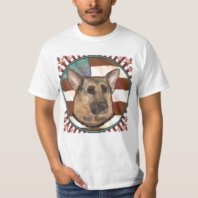 T-shirt Malinois belge (Devant)