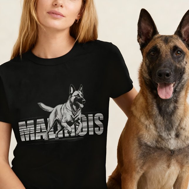 T-shirt Malinois - Berger belge - Mechelaar (Créateur téléchargé)