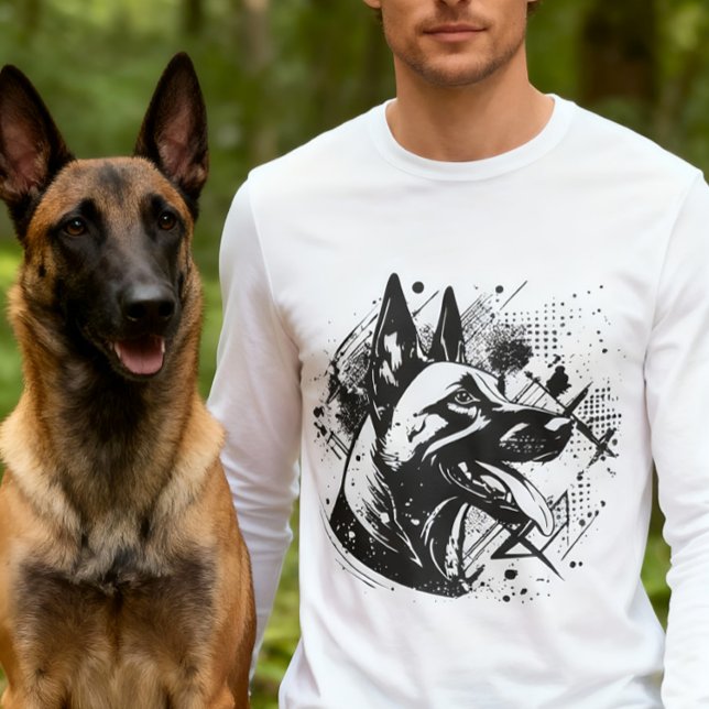T-shirt Malinois - Berger belge - Mechelaar (Créateur téléchargé)
