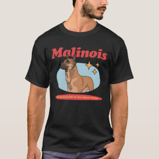 T-shirt Malinois Dogs Belge Malinois Chien Propriétaire am