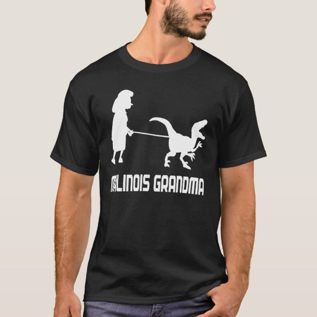 T-shirt Malinois Grandma (Devant)