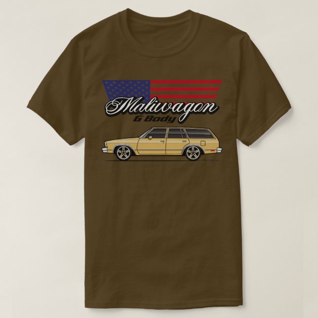 T-shirt Maliwagon Gold (Design devant)