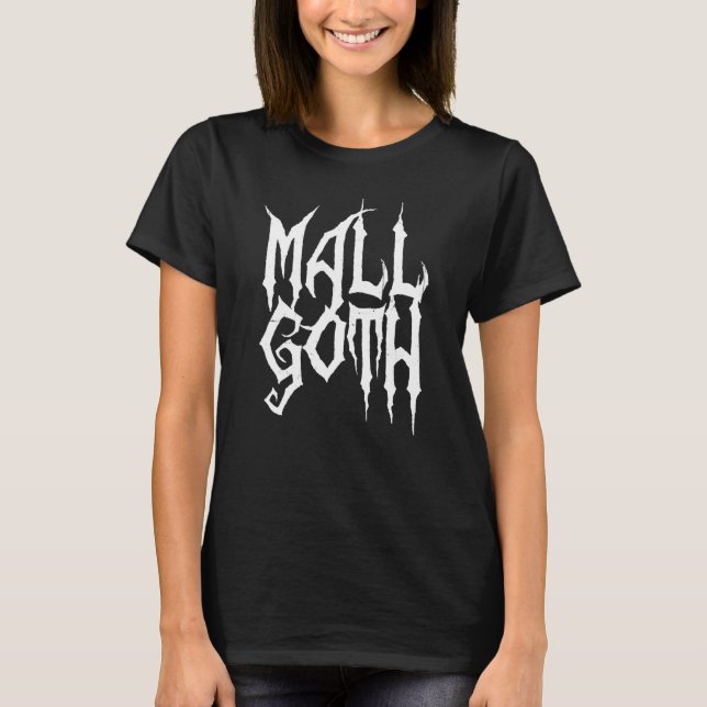 T-shirt Mall Goth gothique Y2k esthétique 90s Halloween Al (Devant)