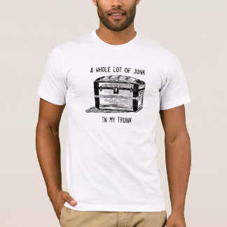 T-shirt Malle dans mon coffre, poitrine de pirate antique