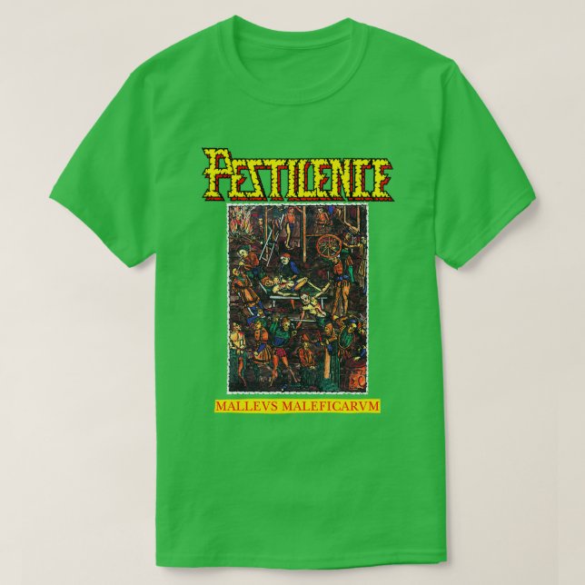 T-shirt Mallevs Maleficarvm y Pestilence Old School Thrash (Design devant)