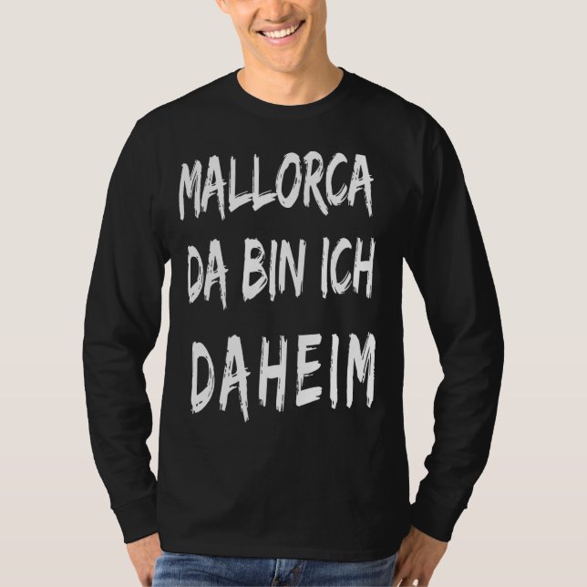 T-shirt Mallorca Je suis chez moi (Devant)