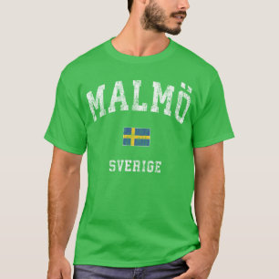 T-shirt Malmö Suède Sverige Athlétisme famille