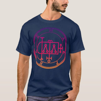 T-shirt Malphas Sigil Bâtit Des Maisons Violet Orange