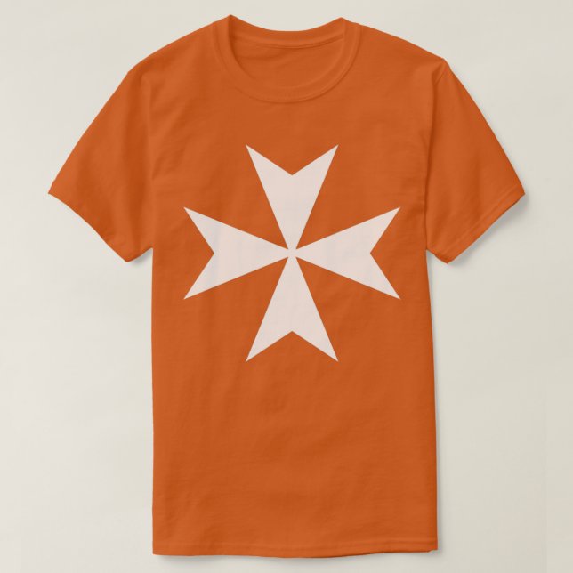 T-shirt MALTA Maltese Amalfi Cross Maltese cross Knights H (Design devant)