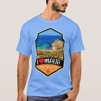 T-shirt Malte Ghajn Tuffieha Bay 1